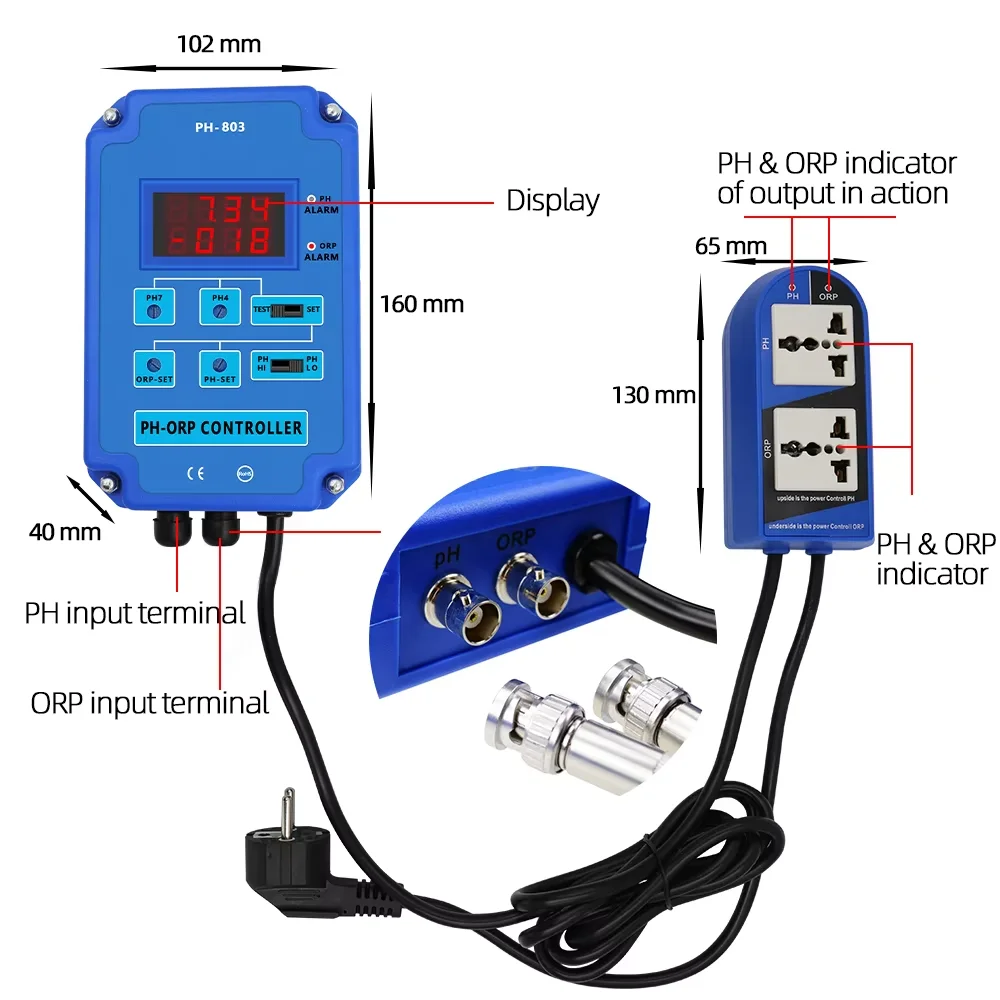 Ph Meter Digital Water Tester - Cyfrowy regulator pH, miernik pH, tester
