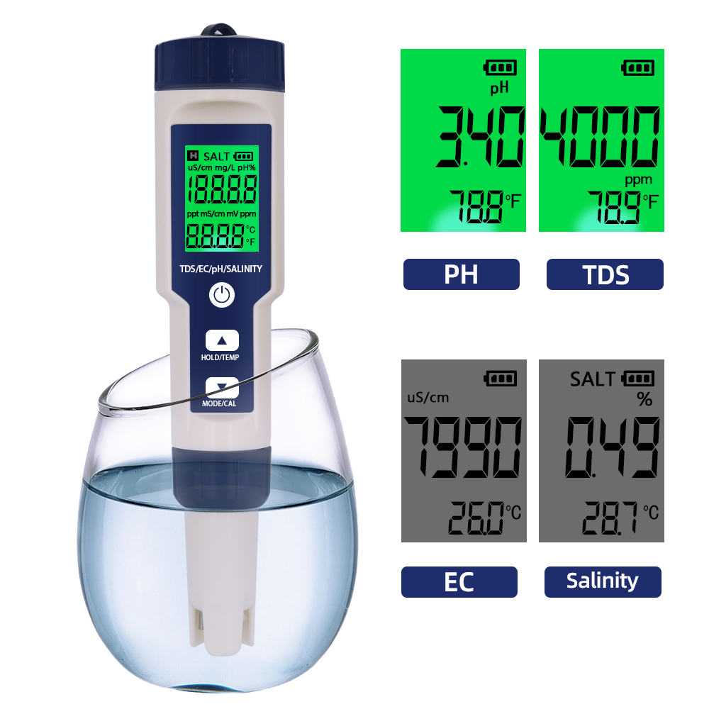 Ph Meter Digital Water Tester - Profesjonalny tester jakości wody 5 w