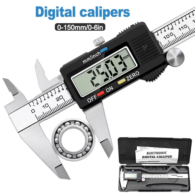 Precyzyjny suwmiarka cyfrowa - – Digital Caliper 150Mm Stainless Steel recenzja i cena