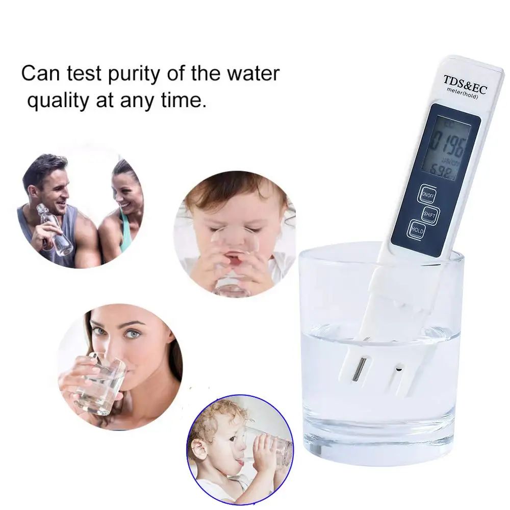 Cyfrowy miernik TDS EC do wody – Ph Meter Digital Water Tester recenzja i cena