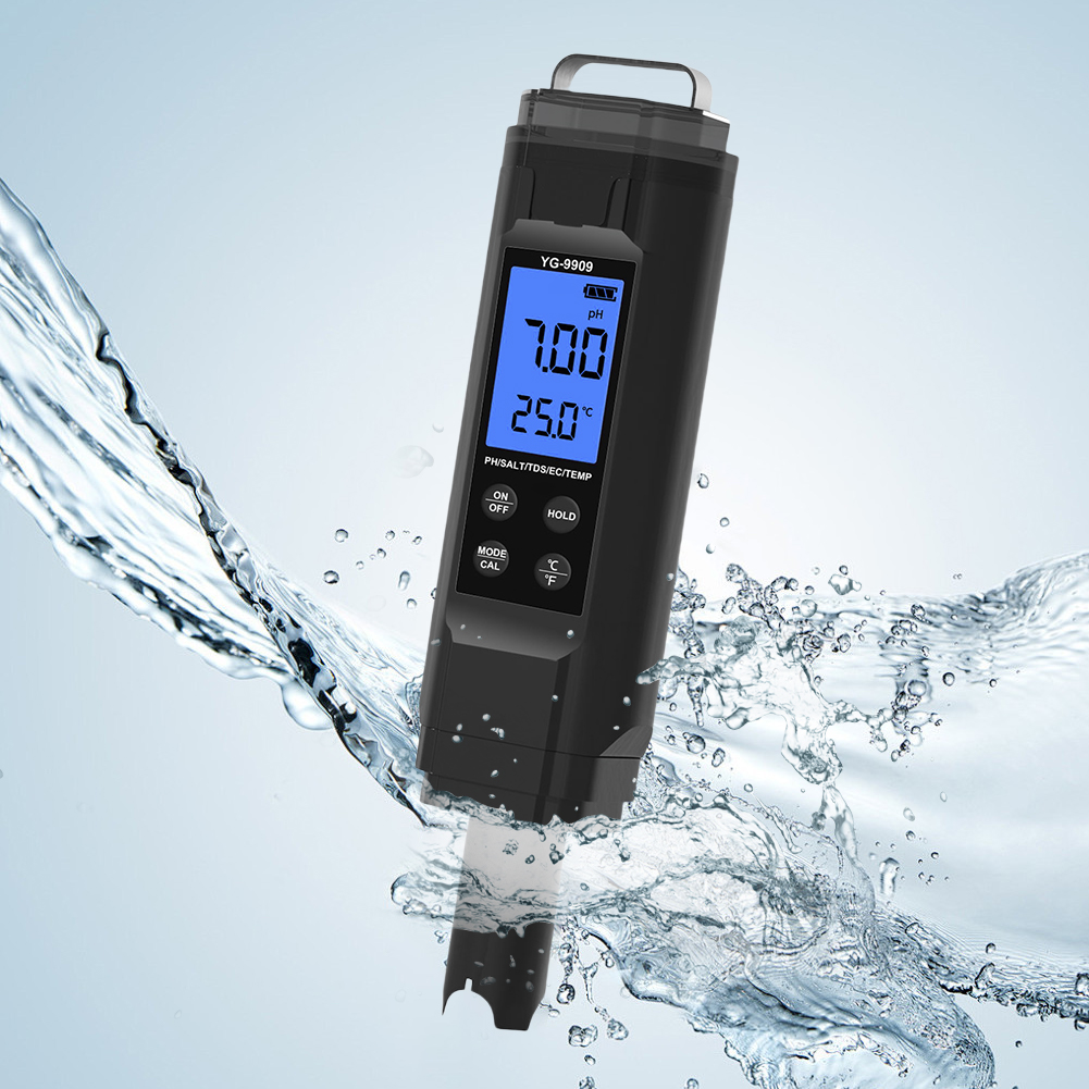 5 w 1 – cyfrowy miernik jakośc – Ph Meter Digital Water Tester recenzja i cena